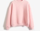 Effen sweatshirt voor dames 7