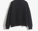 Effen sweatshirt voor dames 4