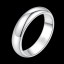 Egyszerű, elegáns ezüst gyűrű 1