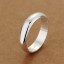 Egyszerű, elegáns ezüst gyűrű 2
