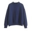 Einfarbiges Damen-Sweatshirt 9