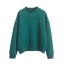 Einfarbiges Damen-Sweatshirt 10