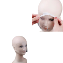 Einweg-Make-up-Schutz für den oberen Gesichtsbereich 9 x 20 cm 100 Stück Transparente Kunststoffabdeckungen für Augen, Nase und Stirn für Kosmetiksalons 3