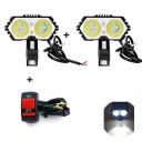 Ekstra LED-lygte til motorcykel 2 stk. N60 2