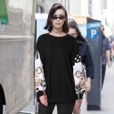 Ekstravagant sweatshirt til kvinder med tilbehør 2