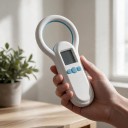 Eläinten mikrosirunlukija Fonkan FS20 USB 500 tallennuspaikan muisti FDX-B ja EMID ISO 11784/85 Näyttö 3,66 cm Valkoinen Koirille ja kissoille 5