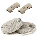 Elastic No-Tie Shoelaces 100 cm Locking Laces Metal Buckle Quick Fitting for Sports and Everyday Footwear 7