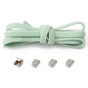 Elastic Shoelaces 105 x 0.7 cm No Tying for Children and Adults One Size Metal Buckle Quick Fitting Sports Style 18