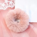 Elástico de cabelo de pelúcia 4