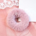 Elástico de cabelo de pelúcia 9