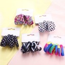 Elástico para cabelo com padrão - 6 pcs 2