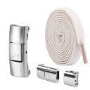 Ελαστικά κορδόνια χωρίς κόμπους με κούμπωμα 100 εκ. Γρήγορη εφαρμογή Παπούτσια χωρίς κόμπους Αθλητική άνεση Κατάλληλα για παιδιά και ενήλικες 17