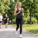 Ελαστικός ζωνάκι τρεξίματος 13 εκ. Ασύρματη αθλητική τσάντα για κινητό και κλειδιά Ζώνη για τρέξιμο μαραθωνίου και τριάθλου 2