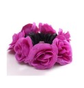 Élastique à cheveux fleuri 7