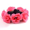 Élastique à cheveux fleuri 9