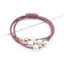 Élastiques à cheveux avec perles - 4 pièces 5