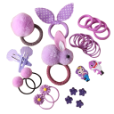 Élastiques et pinces à cheveux pour enfants 30 pcs 8