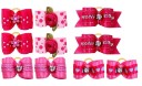 Élastiques pour chiens avec nœud 10 pcs 16
