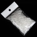Élastiques transparents pour les cheveux 350 pcs Petits élastiques d'un diamètre de 2 cm pour des tresses et des queues de cheval Discrets 3
