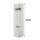 Elastisch verband 15 x 450 cm Elastisch verband met hoge elasticiteit Compressieverband voor spier- en gewrichtsondersteuning 2 metalen clips 2