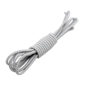 Elastisch vergrendelend vetersysteem 100 cm 1 paar Ronde veters breedte 0,3 cm Geen knopen Stevig rekkoord met hoogwaardige gesp 21
