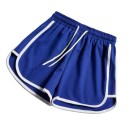 Elastische Freizeitshorts für Damen, schnelltrocknend, leichte Shorts mit Kordelzug, bequeme, locker sitzende Sommer-Sportshorts 3