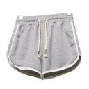 Elastische Freizeitshorts für Damen, schnelltrocknend, leichte Shorts mit Kordelzug, bequeme, locker sitzende Sommer-Sportshorts 5