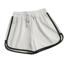 Elastische Freizeitshorts für Damen, schnelltrocknend, leichte Shorts mit Kordelzug, bequeme, locker sitzende Sommer-Sportshorts 1