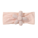 Elastische haarband voor pasgeborenen met bloem Zachte babyhaarband Stijlvolle accessoire voor baby&#39;s Comfortabele en elastische haarband voor pasgeborenen 1