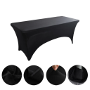 Elastische hoes voor make-uptafel 183 cm Stretchhoes Schoonheidsstoel Massagetafelhoes Bedbeschermer Schoonheidssalon 1