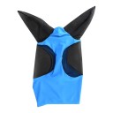 Elastische lycra rijmasker tegen insecten 41x26x24 cm ademend netmasker voor paarden tegen muggen, wormen, buiten beschermingsuitrusting 3