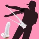 Elastische masturbator voor heren in de vorm van een sleeve 15x4 cm met een realistische zijopening in de vorm van een vagina, flexibel materiaal 6