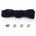 Elastische veters 105 x 0,7 cm Zonder strik voor kinderen en volwassenen Eén maat Metalen gesp Snel aan te trekken Sportieve stijl 24