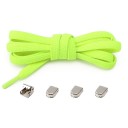 Elastische veters 105 x 0,7 cm Zonder strik voor kinderen en volwassenen Eén maat Metalen gesp Snel aan te trekken Sportieve stijl 23