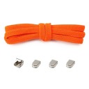 Elastische veters 105 x 0,7 cm Zonder strik voor kinderen en volwassenen Eén maat Metalen gesp Snel aan te trekken Sportieve stijl 14