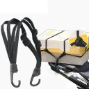 Elastischer Gurt mit Haken 60 cm Verstellbarer Gummigurt für Gepäck und Ladung im Auto, Motorrad, Koffer oder Gepäckträger 4