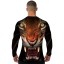 Elastisches Herren-T-Shirt mit 3D-Tiger-Print – lange Ärmel 1