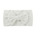 Elastisches Stirnband für Neugeborene mit Schleife, weiches Baby-Stirnband, verstellbares Stirnband für Babys, süßes Haar-Accessoire 2