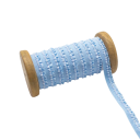 Elastisk bånd med dobbel flæse 1,2 cm længde 91 cm Polyester elastisk flæsebånd Dekorativt bånd til syning af tøj og kreative projekter 2