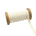 Elastisk band med dubbla volanger 1,2 cm längd 91 cm Polyester elastisk volangband Dekorativt band för sömnad av kläder och skapande 6