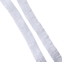 Elastisk blondebånd 5 m Bredde 1 cm Polyesterbånd til syning dekoration af tøj undertøj dekoration håndarbejde 2