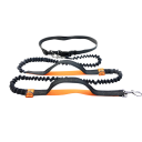 Elastisk hundesnor til løb om livet Hands Free Reflekterende snor med justerbart bælte og støddæmper Komfortabel styring under sport 6