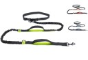 Elastisk hundesnor til løb om livet Hands Free Reflekterende snor med justerbart bælte og støddæmper Komfortabel styring under sport 1