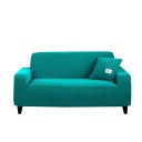 Elastisk strækbetræk til 2-personers sofa 135-170 cm Jacquard sofabetræk Farverigt design Sofabeskytter til stuen 18