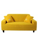 Elastisk strækbetræk til 4-personers sofa 215-300 cm Jacquard-betræk til sofa Farverigt elastisk betræk til stuen 12