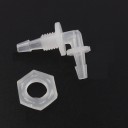 Elbow Hose Connector with Nut 9