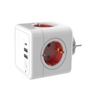 Eldosa 2x USB, 1x USB-C, 4x uttag 2