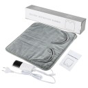Electric Foot Warmer 40 x 39.5 x 1.5 cm with 9 Temperature Settings and Timer Soft Heated Mat for Home and Office Use 1