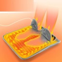 Electric Foot Warmer 40 x 39.5 x 1.5 cm with 9 Temperature Settings and Timer Soft Heated Mat for Home and Office Use 2