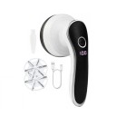 Electric Lint Remover with Stainless Steel Blades, Digital Display, USB Charging, Compact for Clothing and Fabrics 2